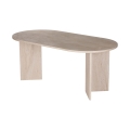 Table à manger NEL 180x90 cm travertin