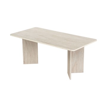 Table à manger NEL 180x90 cm travertin