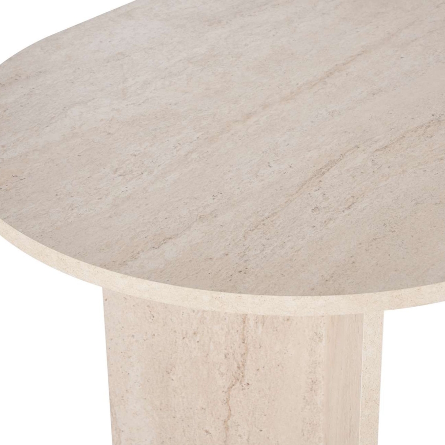 Table à manger NEL 200x90 cm en travertin