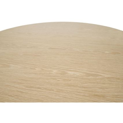 Table à manger NICOLAS Ø 120 cm marron
