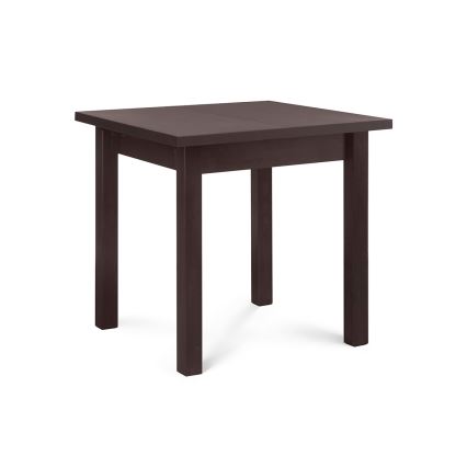 Table à manger pliable SALUTO 76x110 cm hêtre/wenge