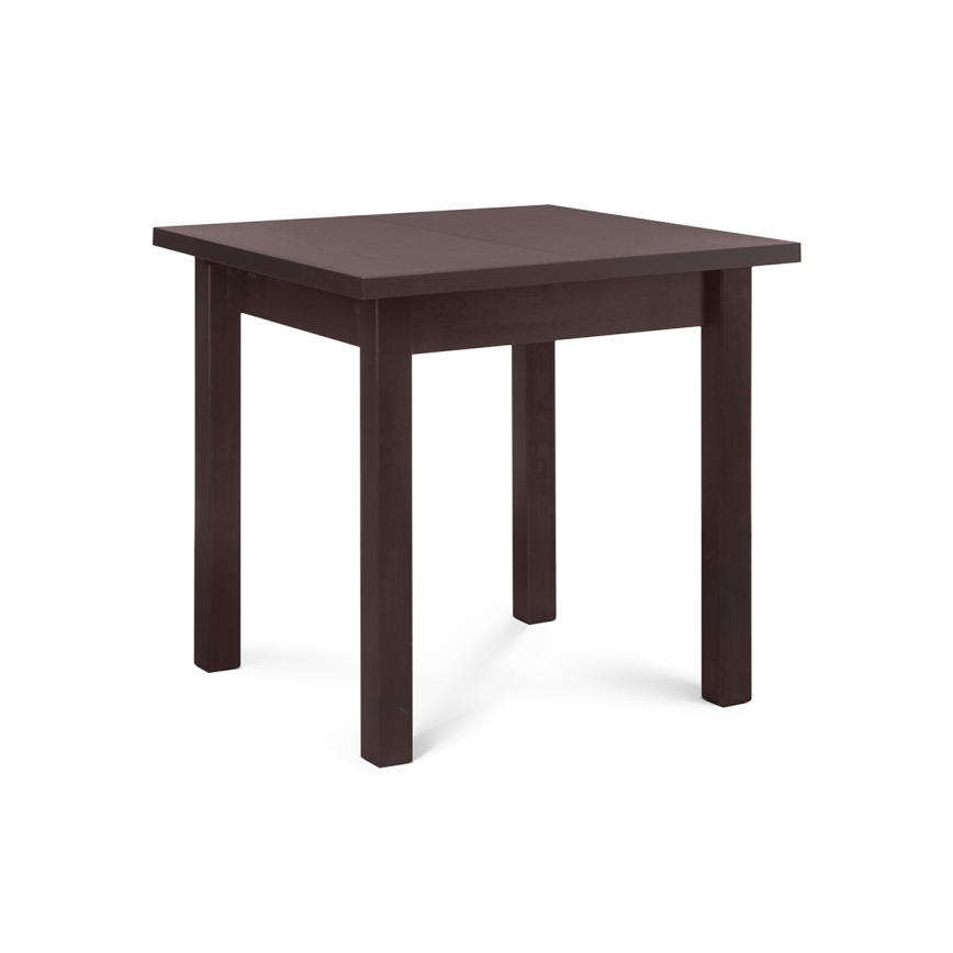 Table à manger pliable SALUTO 76x110 cm hêtre/wenge