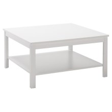 Table basse 40x103 cm blanc