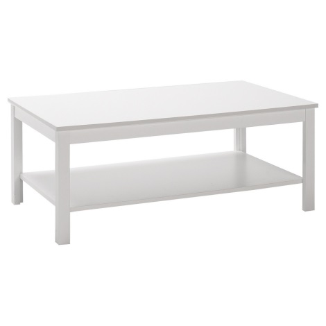 Table basse 40x80 cm blanc