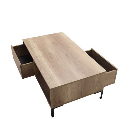 Table basse 42x103 cm marron