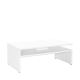 Table basse 42x110 cm blanc