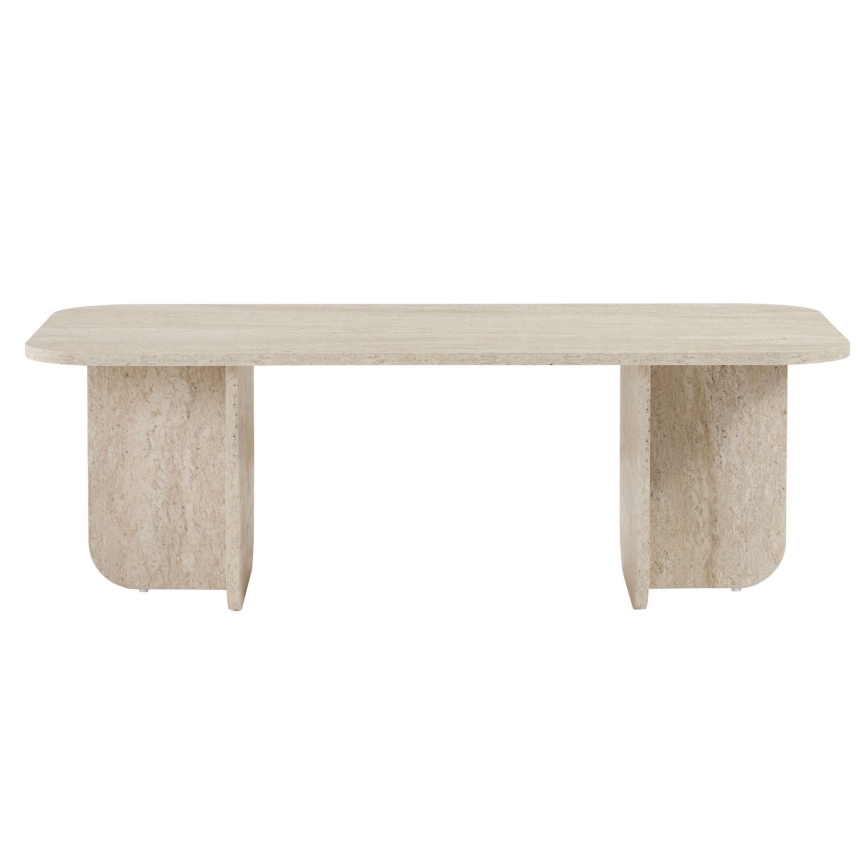 Table basse AKIRA 120x60 cm en travertin
