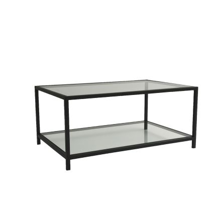 Table basse ASTRO 40x90 cm noir