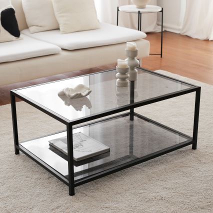 Table basse ASTROSEHPA 40x90 cm noir