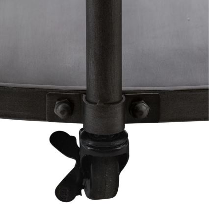 Table basse avec horloge CHRONO 89,5x47 cm 1xAA