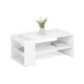 Table basse BELA 100 x 42 cm blanche