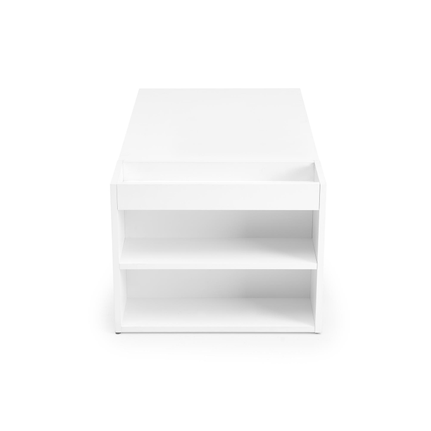 Table basse BELA 100 x 42 cm blanche
