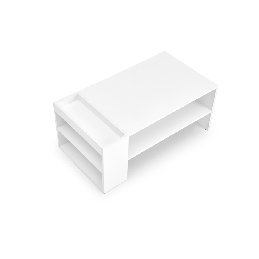 Table basse BELA 100 x 42 cm blanche