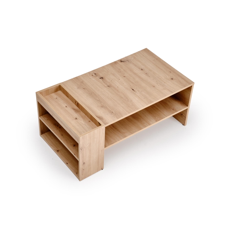 Table basse BELA 100x42 cm chêne artisan