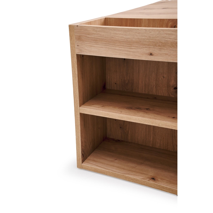 Table basse BELA 100x42 cm chêne artisan