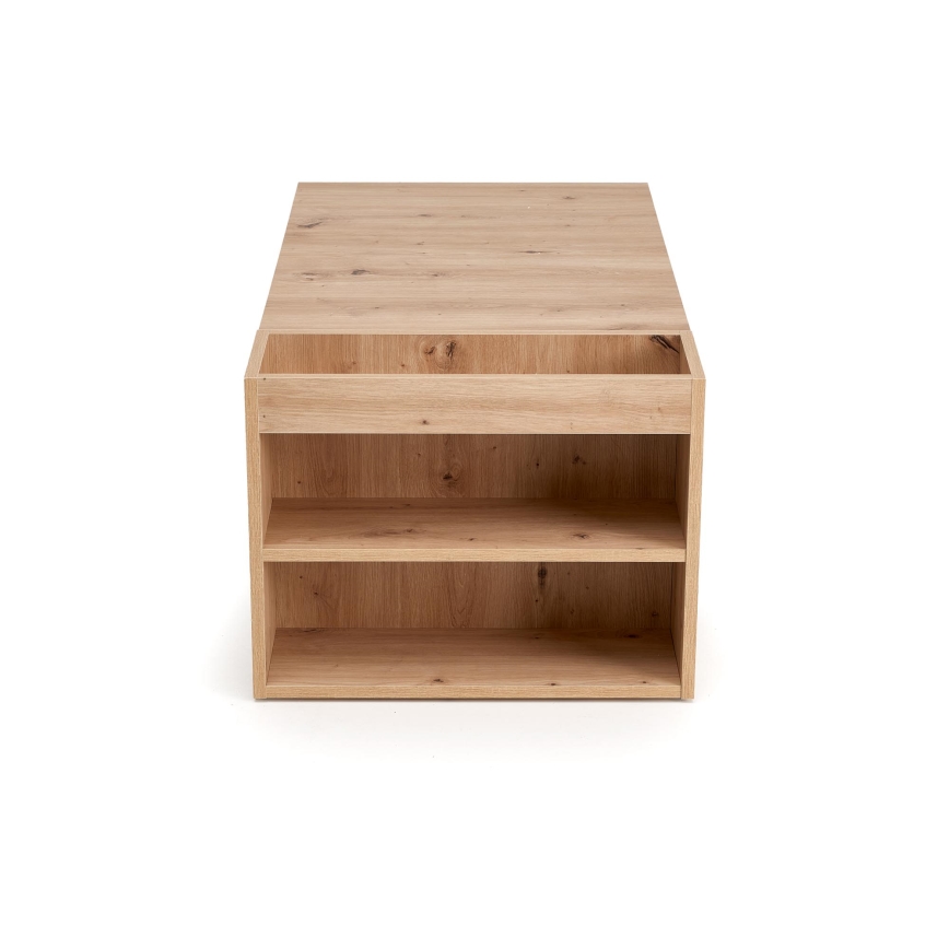 Table basse BELA 100x42 cm chêne artisan