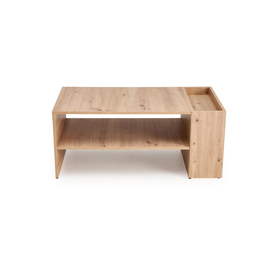 Table basse BELA 100x42 cm chêne artisan