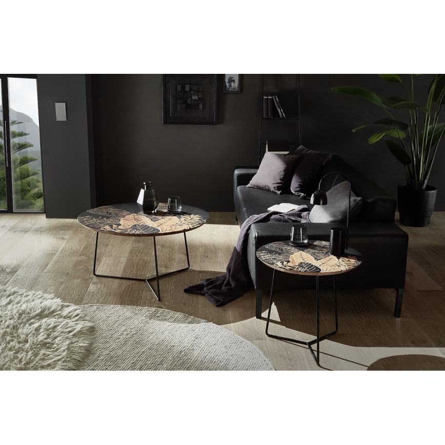 Table basse BRAVON en bois de manguier