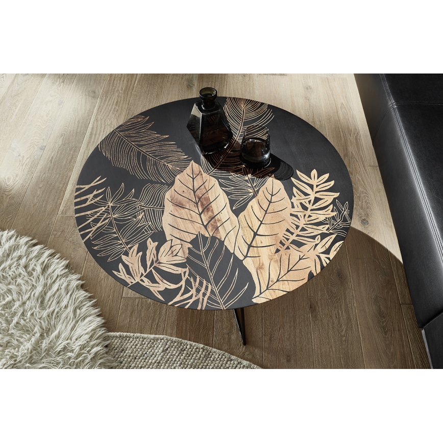 Table basse BRAVON en bois de manguier