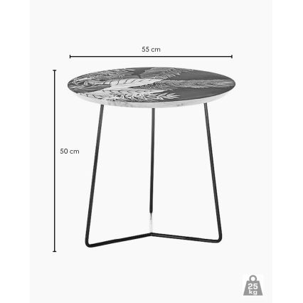 Table basse BRAVON en bois de manguier