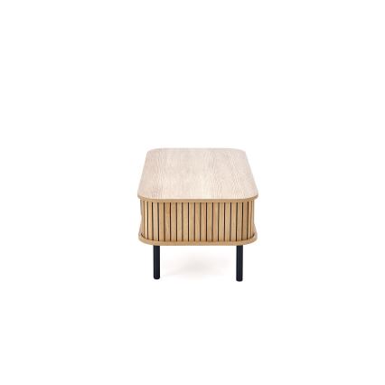 Table basse CASA 90x50 cm brune/noire