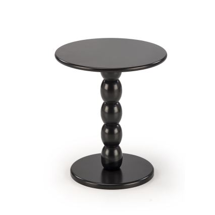 Table basse CIRILA, Ø 40 cm, noire