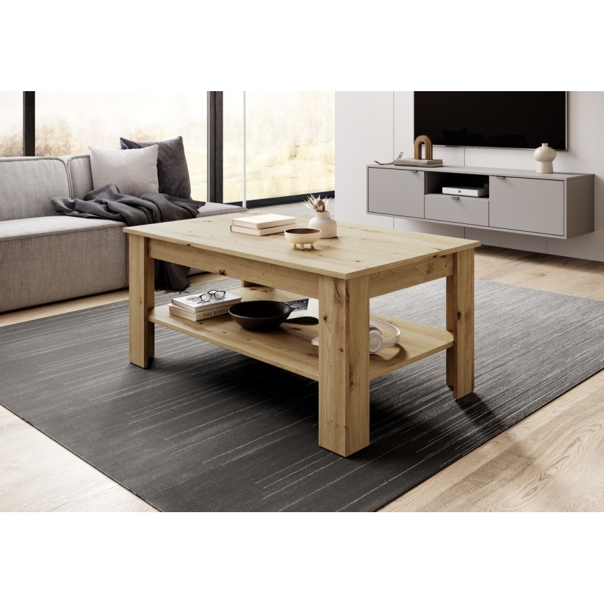 Table basse COCO chêne artisan
