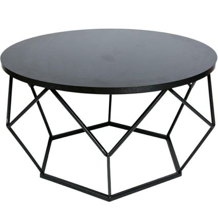 Table basse DIAMOND 40x70 cm noire