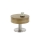 Table basse ELEMENT à plateau relevable, diamètre 60 cm, chêne/argenté