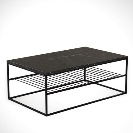 Table basse ETNA 43x95 cm noire