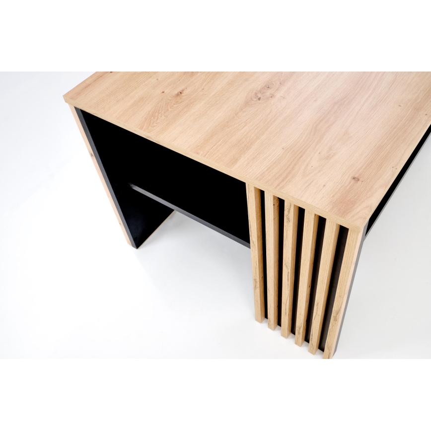 Table basse FORMA 110 x 65 cm marron/noir