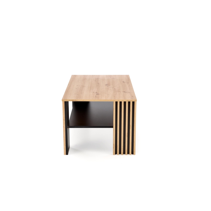 Table basse FORMA 110 x 65 cm marron/noir