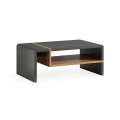 Table basse FRED anthracite/chêne artisan