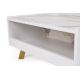 Table basse FRIDA 63x90 cm blanc