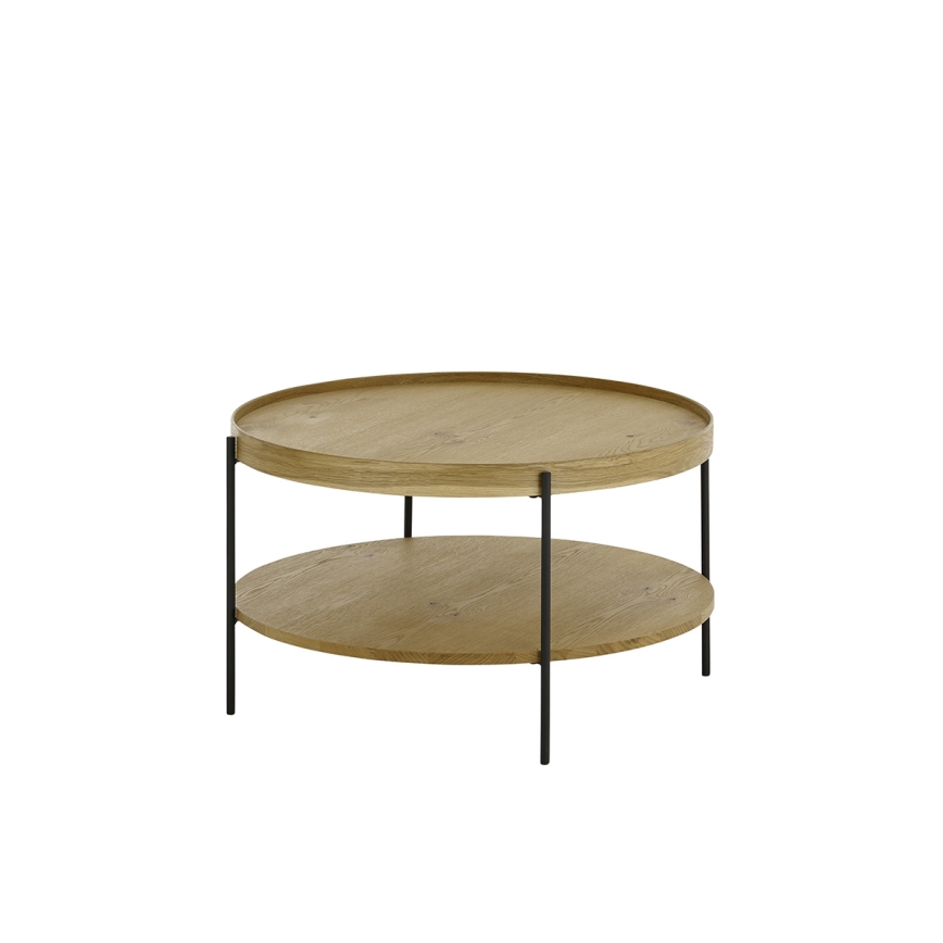 Table basse FURNI en chêne