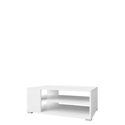 Table basse GIMREN 100 x 40 cm, blanche