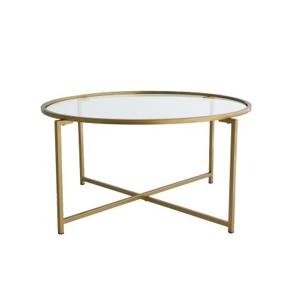 Table basse GOLD SUN 40x83 cm doré