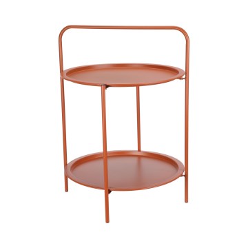 Table basse HAGE 50 x 66 cm orange