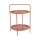 Table basse HAGE 50 x 66 cm orange