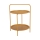 Table basse HAGE 50x66 cm marron