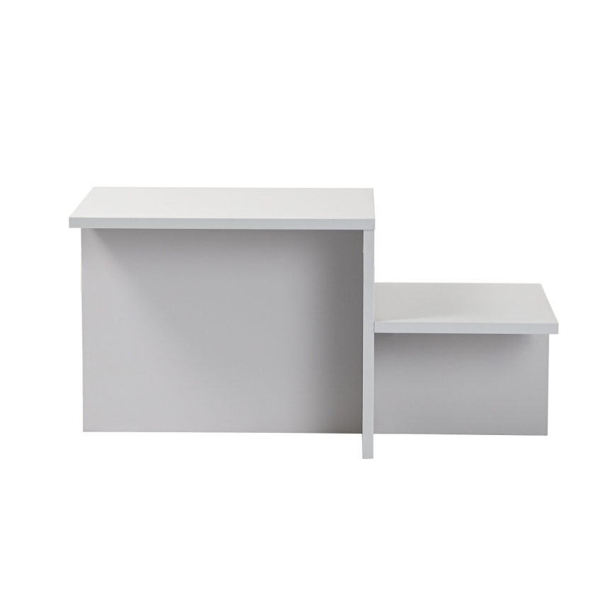 Table basse HARMONY 40x80 cm gris