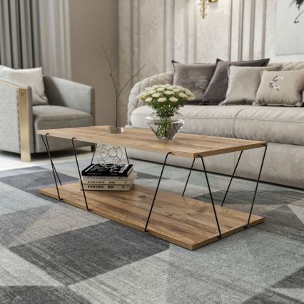 Table basse LOLA en pin
