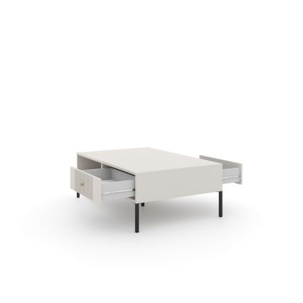 Table basse LUE beige/noir
