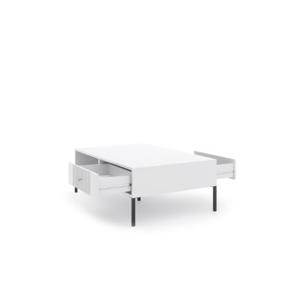 Table basse LUE blanche/noire
