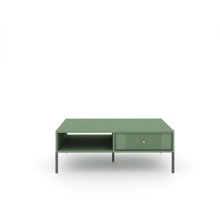 Table basse LUE verte/noire