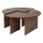 Table basse LUVIA en noyer