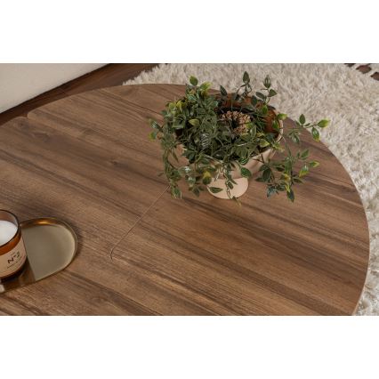 Table basse LUVIA en noyer