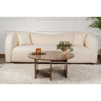 Table basse LUVIA en noyer
