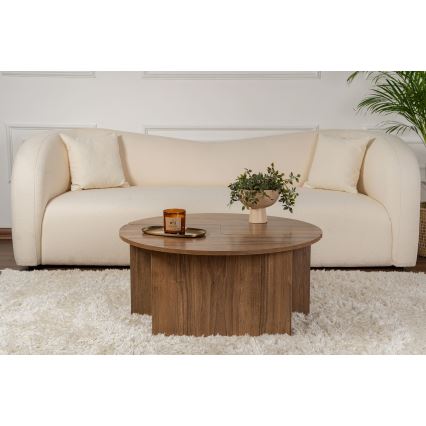 Table basse LUVIA en noyer