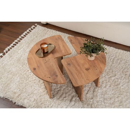 Table basse LUVIA en pin